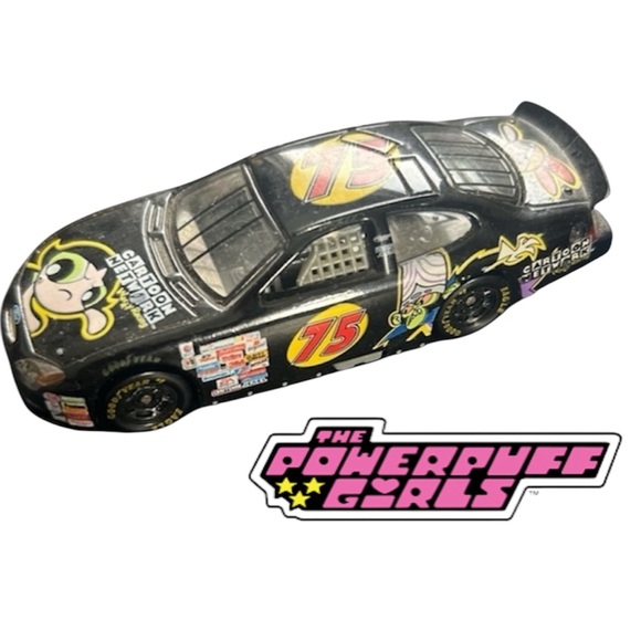 Nascar Other - 3/$12- 2000 POWERPUFF GIRLS NASCAR DIECAST CAR VINTAGE DINKY CAR FORD TAURUS
